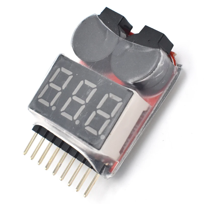 3 7-30 в 1-8 с Lipo/li-ion/Fe Напряжение батареи 2 1 тестер Индикатор низкого напряжения