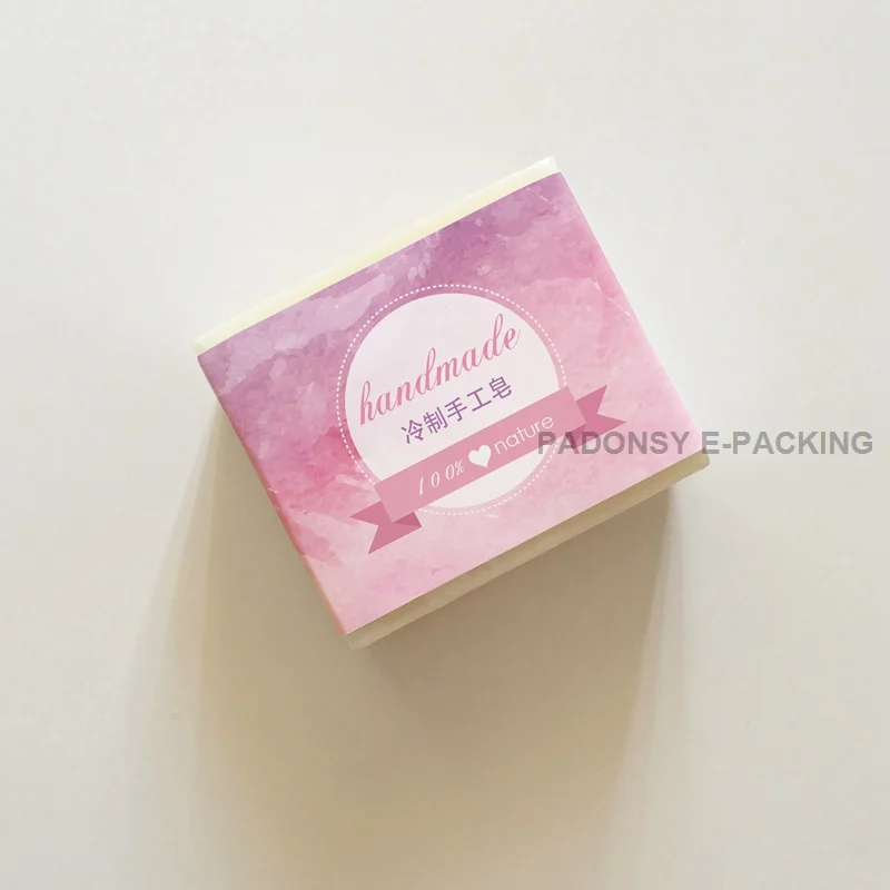 

Dream Pink Printed 100% Natural Soap Packaging Paper Wrapping Paper for Handmade Soap Soap Waist Wrapping Paper