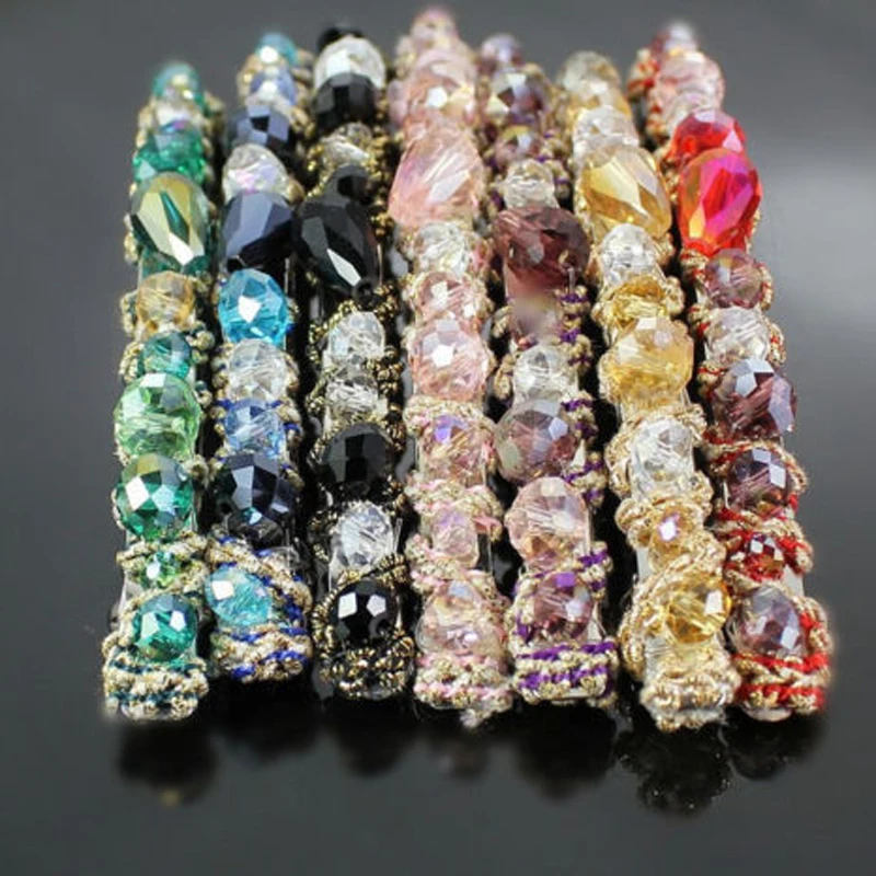 1 pcs Korean Style Crystal Rhinestone Barrette Fashion Women Hairpin Headwear Hair Clip Accessories