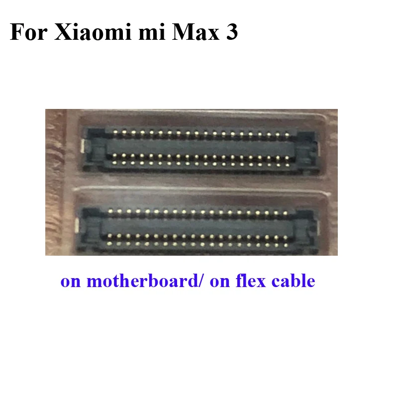 5 шт. для Xiaomi Mi Max3 Max 3 ЖК-экран FPC Разъем логика на материнской плате | Мобильные