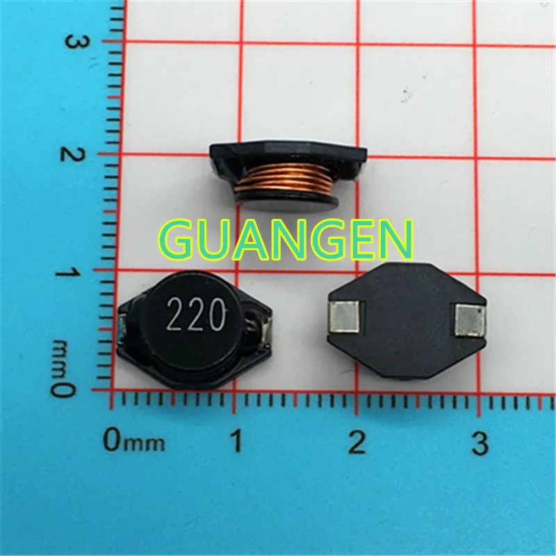 10pcs Power inductor Winding inductance DO3316 220 3316 22UH 2.7A 13*10