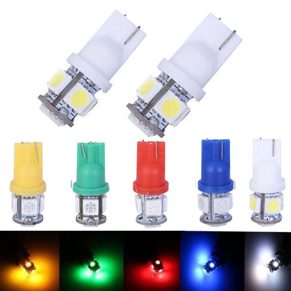 

DEHAIW 194 168 W5W 5 SMD 5050 LED Car Auto Side Wedge Lights Lamp Bulb DC12V