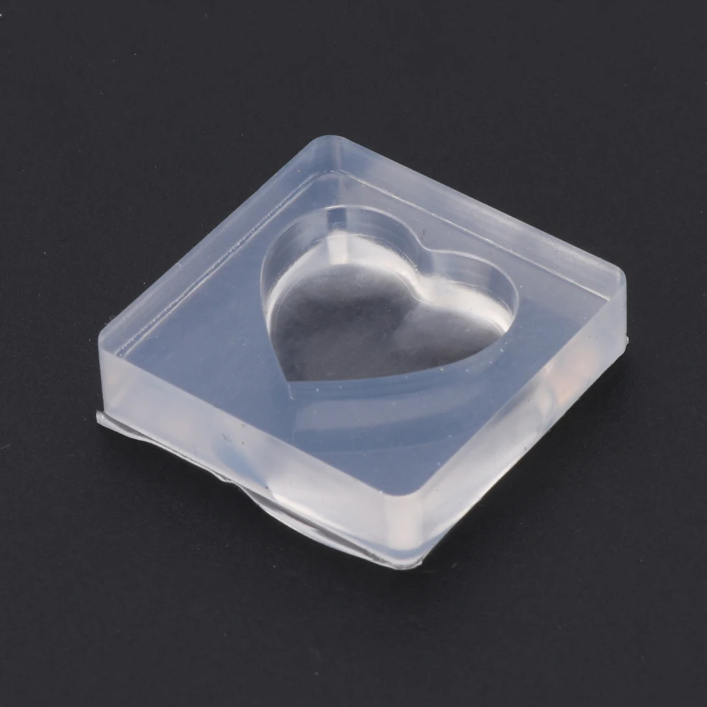 Ювелирные изделия силиконовые формы 3D в форме сердца кулон эпоксидной смолы ювелирные изделия DIY ремесло инструмент
