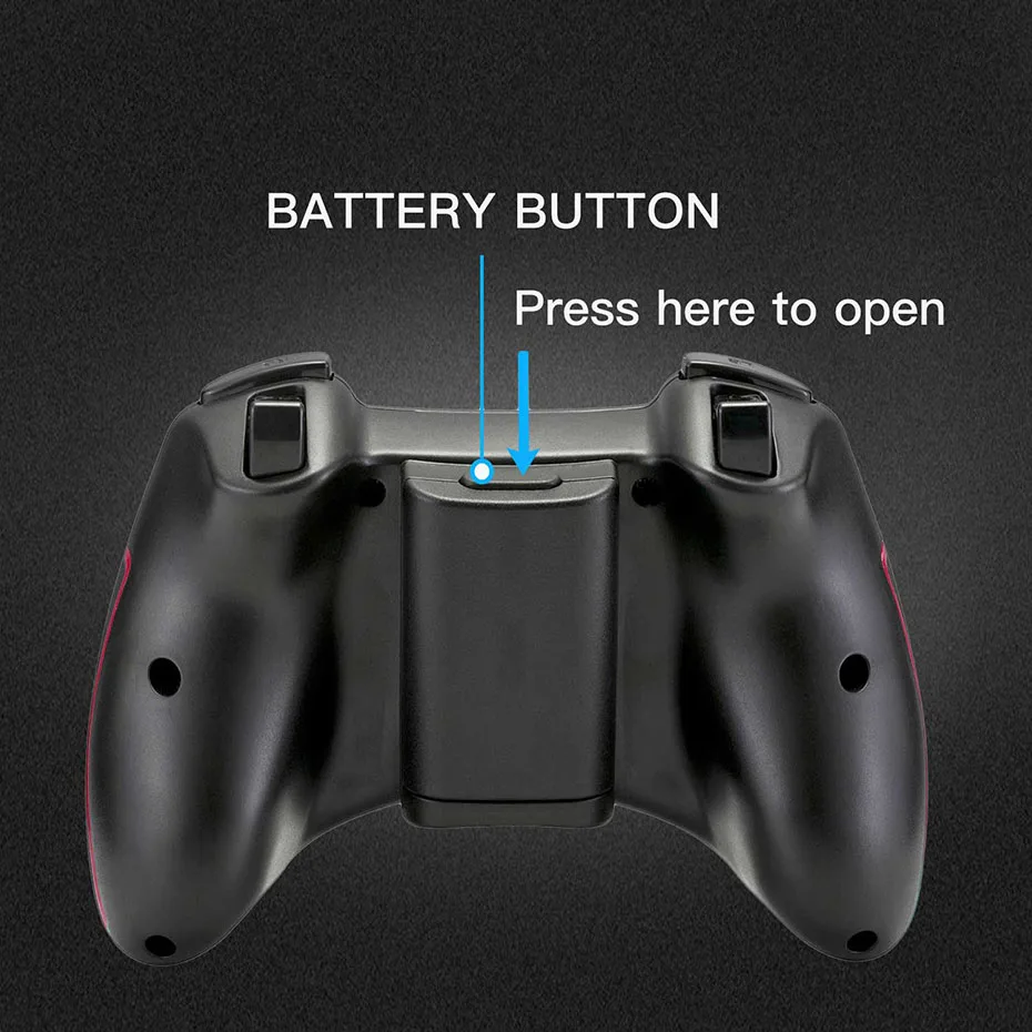 EasySMX ESM-9013 Wireless Gamepad Joystick Game Controller Compatible with PC PS3 TV Box Android Smartphone Joypad Controller