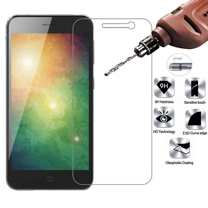 

2.5D Tempered Glass for ZTE Blade A520 9H High Quality Explosion-proof Protective Film Screen Protector for ZTE Blade A520