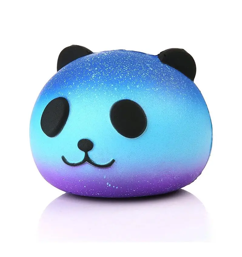 1pc Cute Blue Panda Cream Scented Squishy Slow Rising Squeeze Kid Toy Phone Charm Gift 2018 Dropshipping | Игрушки и хобби