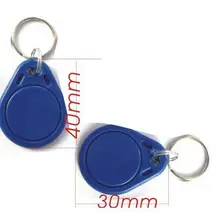 5000 шт./лот брелок для ключей 13,56 МГц близость ABS IC метки NFC 1 k тег контроллер доступа с китайскими Фудань S50 1 K чип