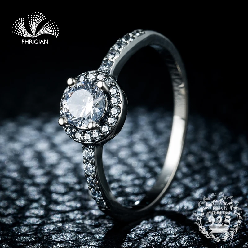 

Sona NOT FAKE S925 Sterling Tibet vintage style Silver Ring Vintage Style SONA Diamond Clarity Carat Luxury exquisite Ring