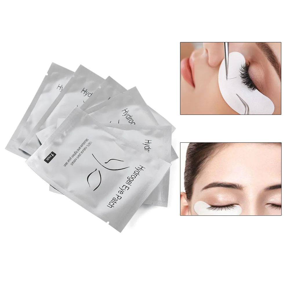 5 Pairs Eyes Moisturizing Grafting Eyelashes Pad Gel Patch Lint Lashes