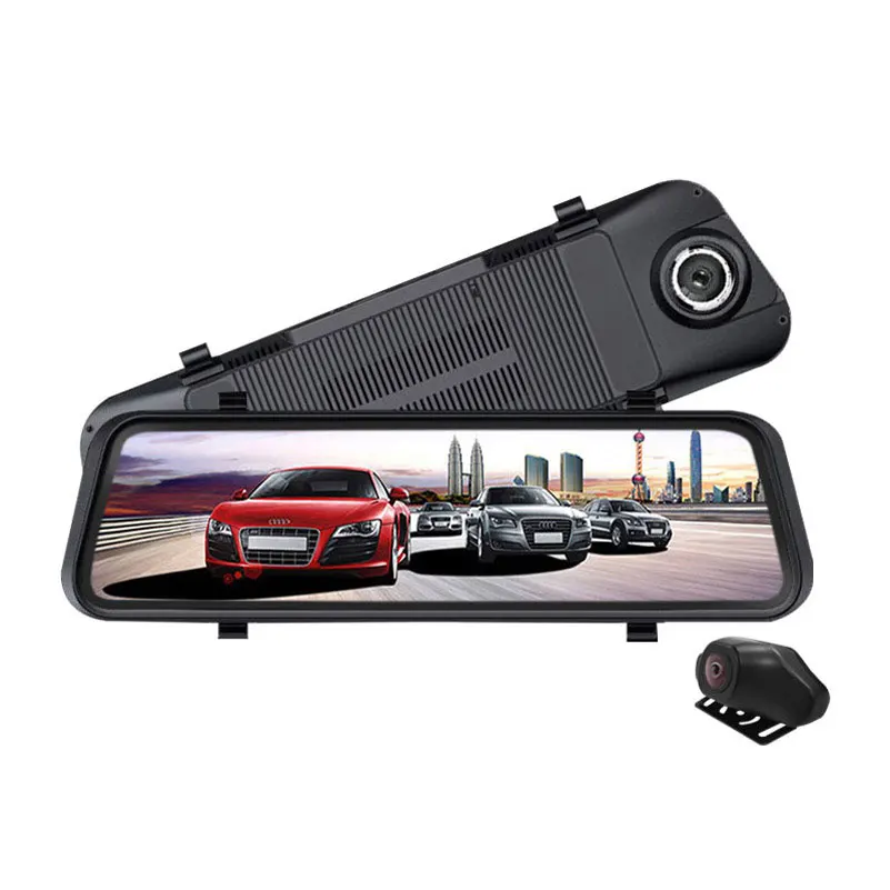 

9.35 inch Touch Screen Car Dash Cam 170 Degree Rear View Mirror FHD 1080P Car Camera Dual Lens Auto Car DVR Dashcam