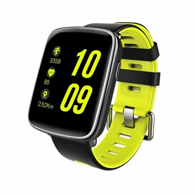 Yellow green XIYAN GV68 Смарт-часы Водонепроницаемый Ip68 монитор сердечного ритма Bluetooth Smartwatch для плавания с съемные ремни для IOS и Android - Цвет: Yellow green