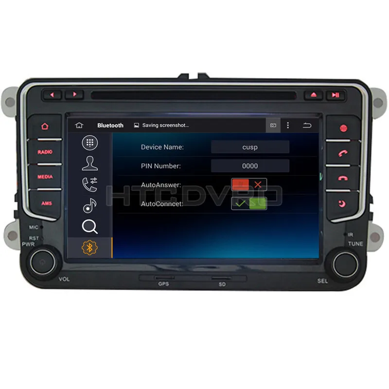 Top YMODVHT 7inch Octa Core Android 9.0 7.1 Car DVD GPS for VW Touran/Golf/Tiguan/Caddy/Beetle/Multzvan/Sportline/Amarok/R36 Variant 5