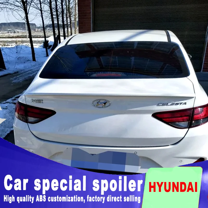 Новый дизайн высококачественный материал ABS для HYUNDAI ELANTRA CELESTA 2017 спойлер на