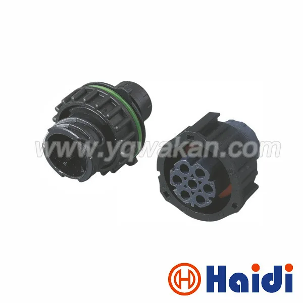 

Free shipping 2sets 7pin round plug waterproof auto sensor car oil exploration railway connector 968421-1 1718230-1