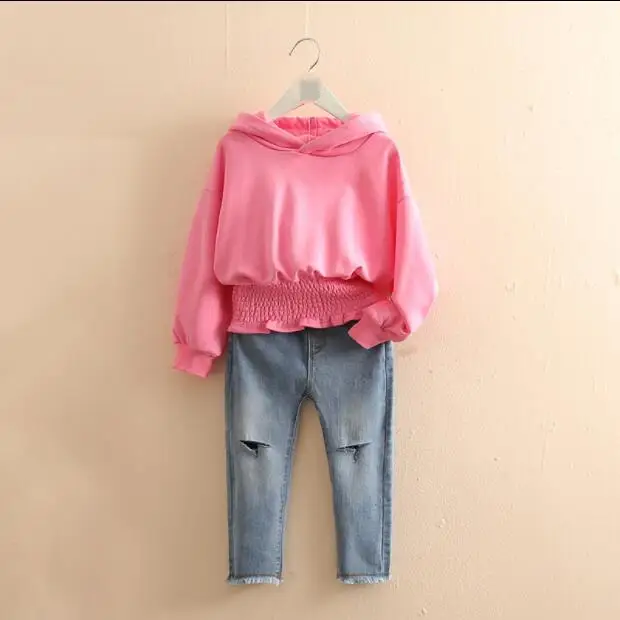 

Hot Selling Newest Baby's Hat Suit 2009 Spring Dress New Girl's Children's Guard Jeans Toddler Girl Clothes Winter Clothes