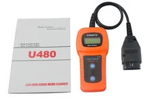 Wholesale High Quality U480 OBD2 OBDII CAN BUS Code Reader Engine Scanner Automotive Diagnostic Scanner Tool