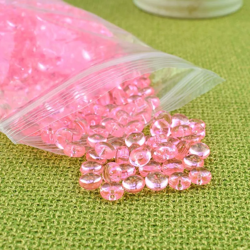 Новинка 1 сумка поставки слаймов плоские бусины Добавки Подвески DIY наполнитель