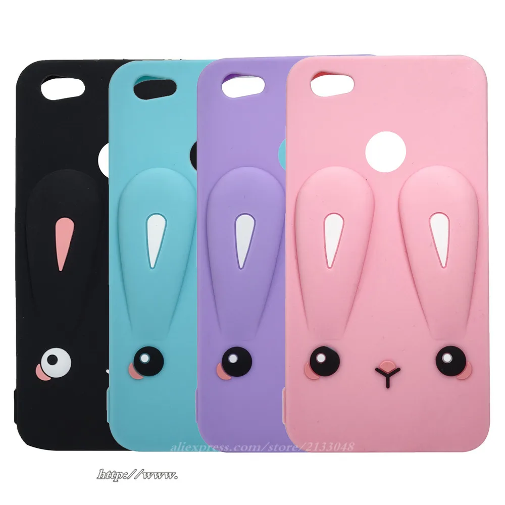 

3D Cartoon rabbit Silicon Back Case For Xiaomi Redmi Note 5A Prime Cover Redmi 6 A Case For Xiaomi MI 5X mi a1 case redmi 4x