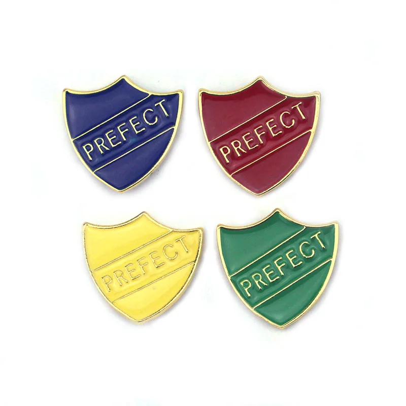 

HP Hogwarts Badge Enamel Brooch Pins For women Men House Perfect School Shield Ravenclaw Prefect Pins accessories