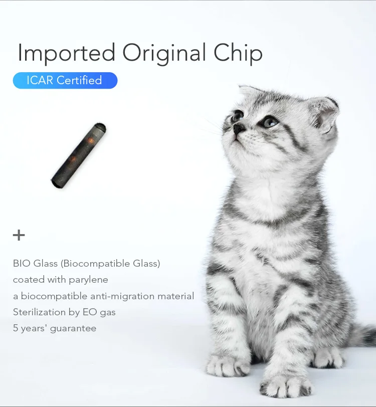5 pet microchip kit