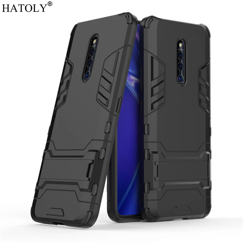 

Cover Vivo X27 Pro Case Rubber Robot Armor PC Shell Protective Hard Back Cover for Vivo X27 Pro Phone Case for Vivo X27 Pro