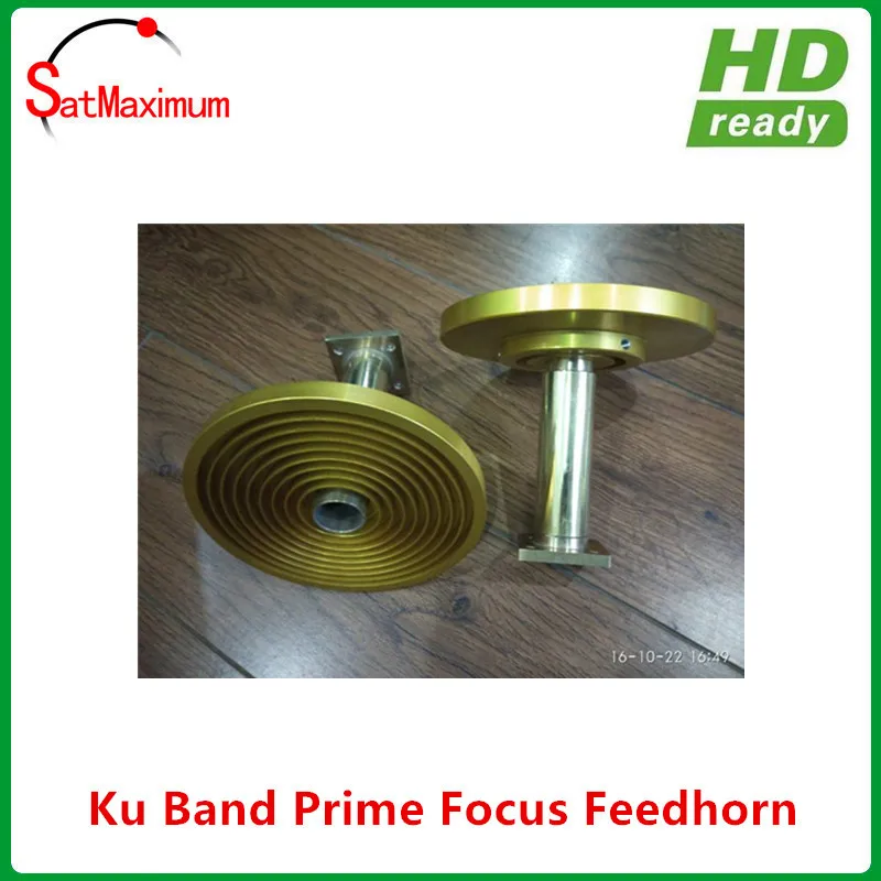 WR75 волновод Ku band Prime focus LNB feedhorn с 9 кольцами