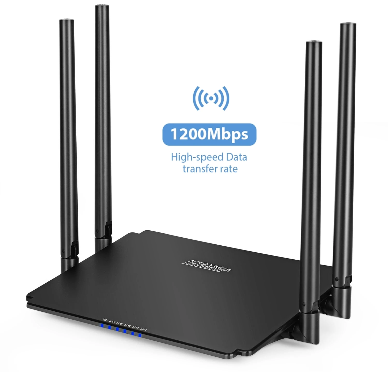 iMice Wifi Router 1200Mbps Wi Fi Router 5GHz 2.4GHz High Speed Dual