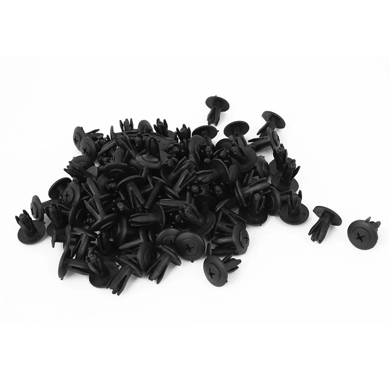 

Door Fastener clips Hole Bumper Closure Rivets Push pins Hood Fixing For Toyota Honda Fender