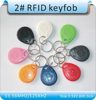 

Free shipping, 100 pcs EM4305 Proximity ID card, 125KHZ frequency, can be written, key tags