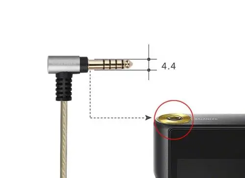 4 4mm 2 5mm to 2 5mm BALANCED Audio Cable For JBL EVEREST 300 310 700 710 750NC 310GA 710GA On ear Elite Headphones