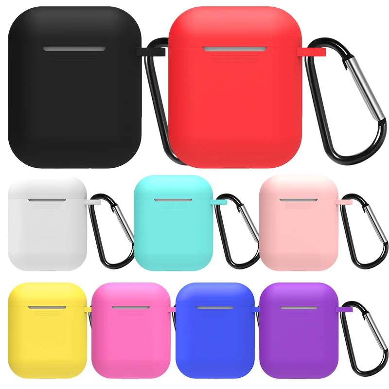 ТПУ Мягкий силиконовый чехол для Аксессуары airpods защитный карамельного цвета