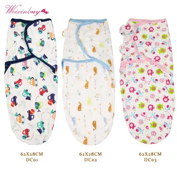 

100% Cotton Baby Sleeping Bag Animal Printed Baby Sleep Sack baby stroller sleeping bag baby swaddle blanket