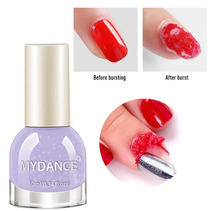 

2019 MYDANCE Burst Nail Polish Removal Gel Easy To Use Zero Damage Magic Gel Nail Polish RemoverUnloading Water Manicure