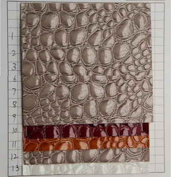 

wholesale Crystal stone pattern synthetic PU leather fabric raw material for Bags, gloves, shoes, belts, home, furniture