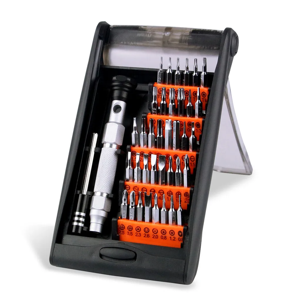 38 in 1 Precision Screwdriver Set Multifunction DIY Hand Tool Kit for iPhone Mobile Phone Cellphone Laptop PC Electronic Device 38 in 1 precision screwdriver set multifunction diy hand tool kit for iphone mobile phone cellphone laptop pc electronic device