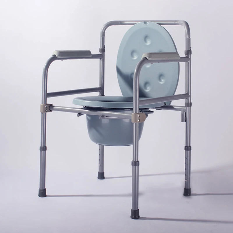 1xEconomical Folding Commode Toilet Chair Potty Chair for Baby Children