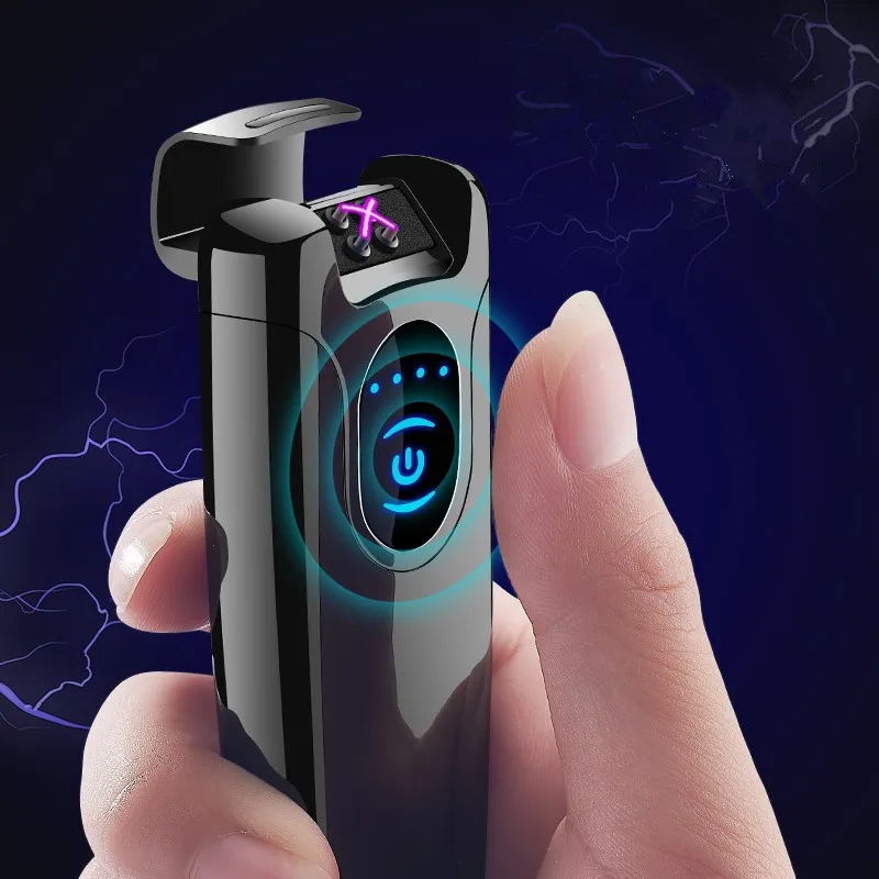  Pulsed Arc Slim Windproof cigarette cigar Personality primo Electronics usb cigarette plasma lighte