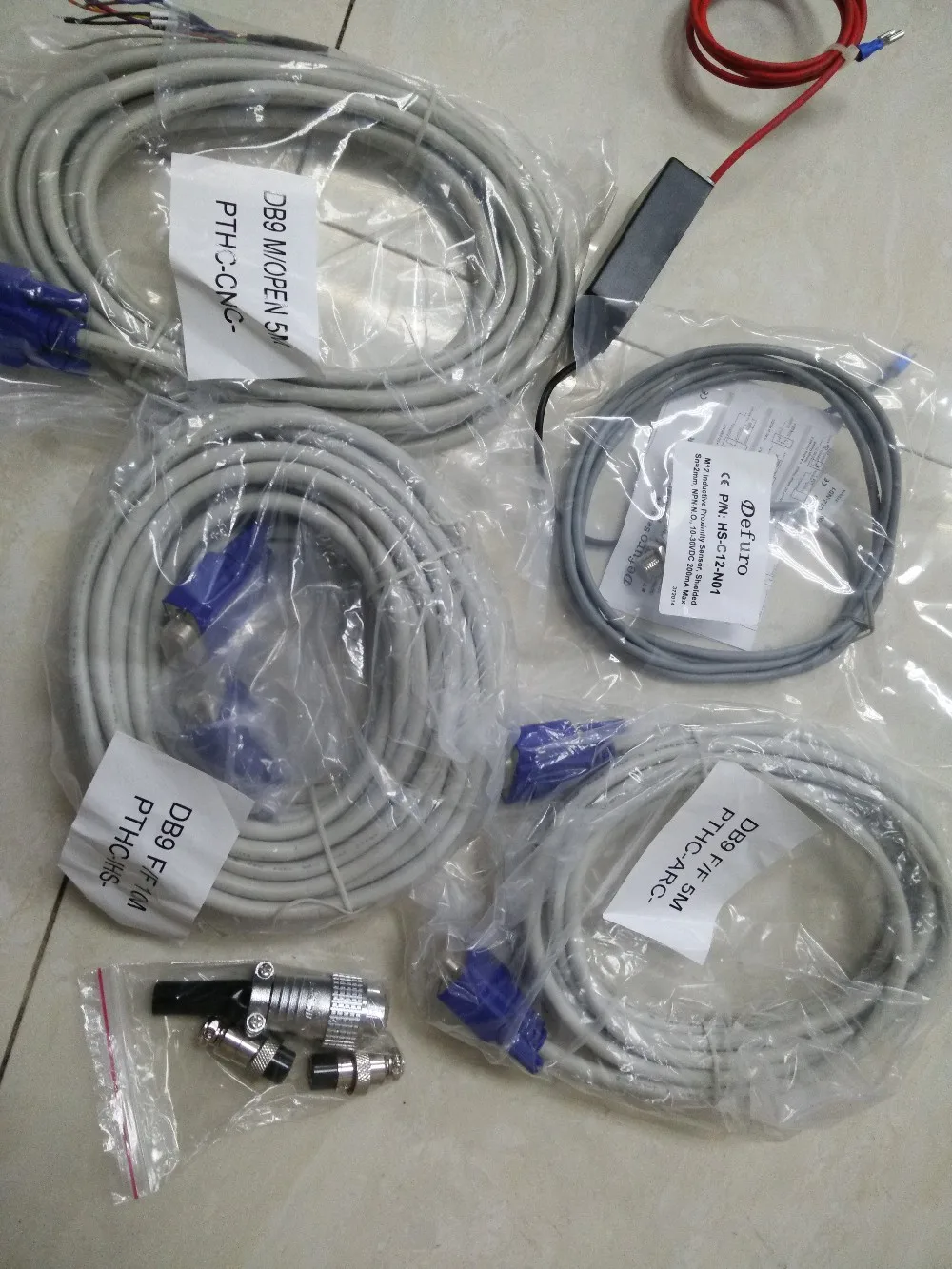 PTHC-200DC cables
