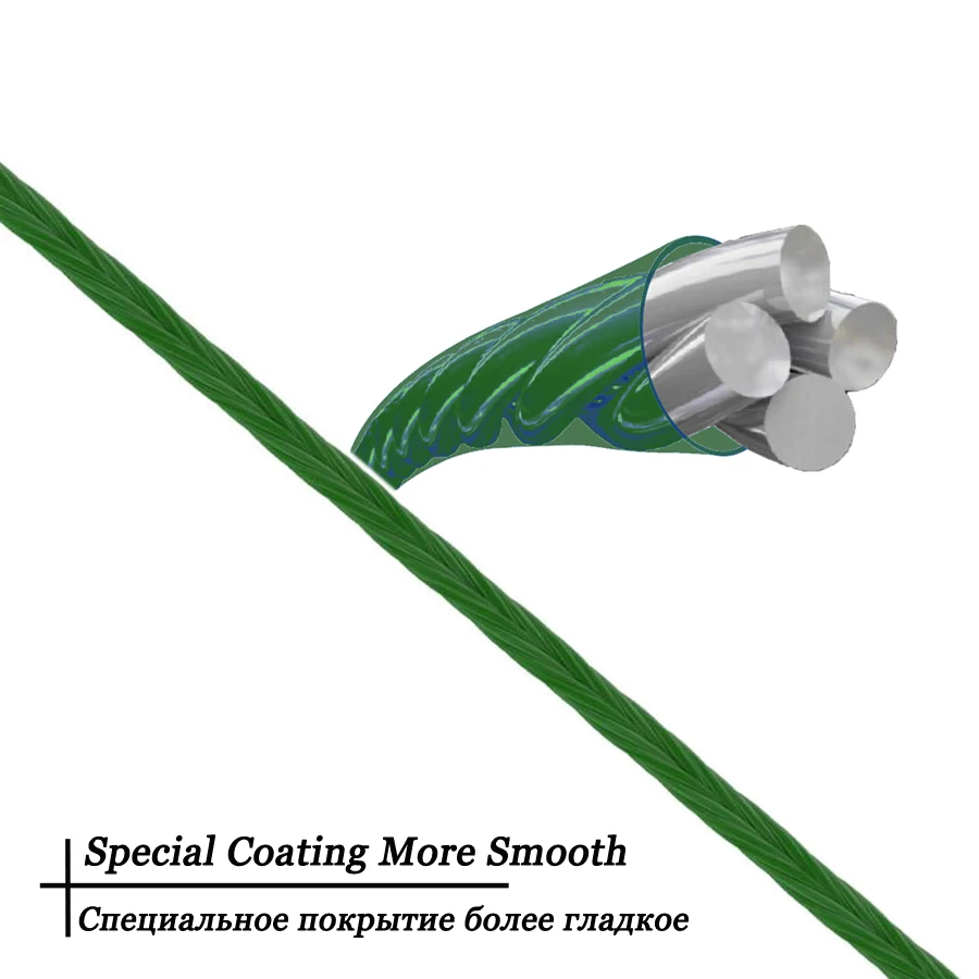 4 strands fishingline smooth