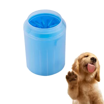 

Paw Cleaner Soft Gentle Silicone Portable Foot Cleaning Cup Brush Clean Tool Washing Washer Outdoors Cepillo Perro