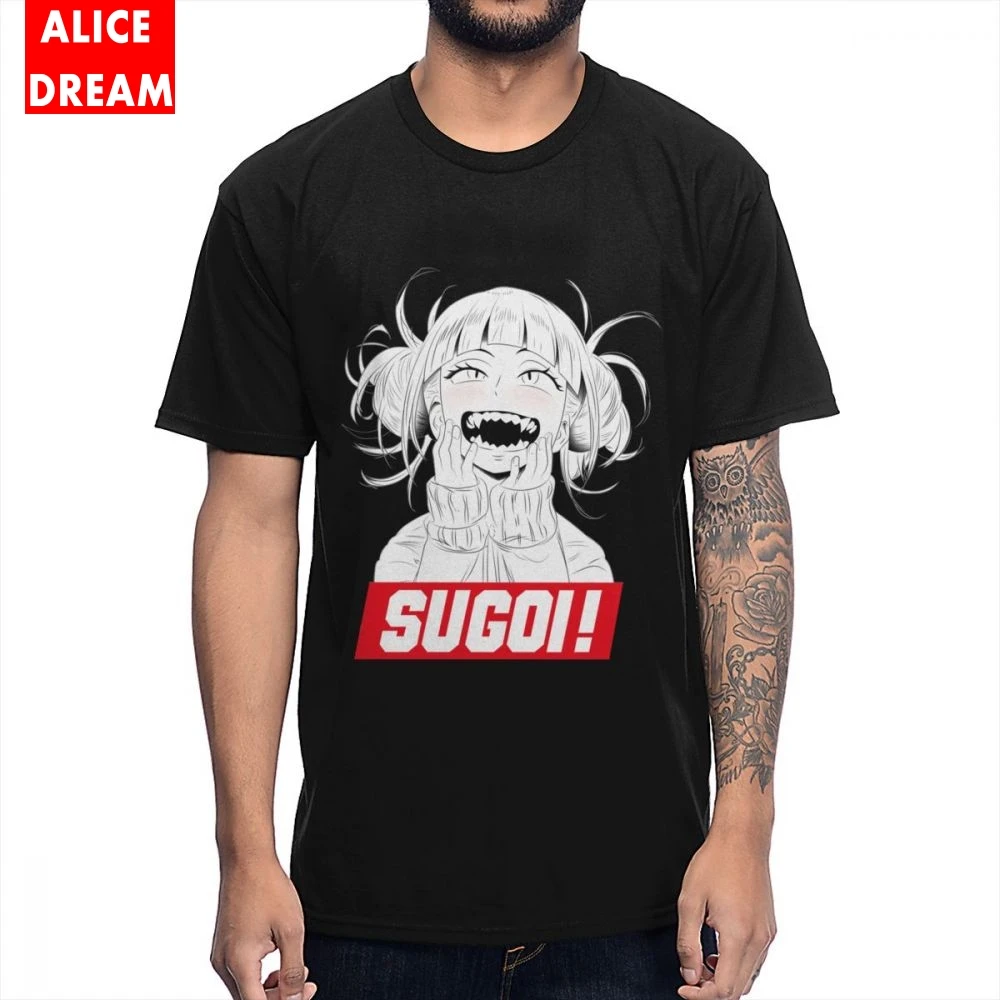 Himiko Toga Sugoi Boku No hero All might футболка для мужчин с 3D принтом короткий рукав чистый