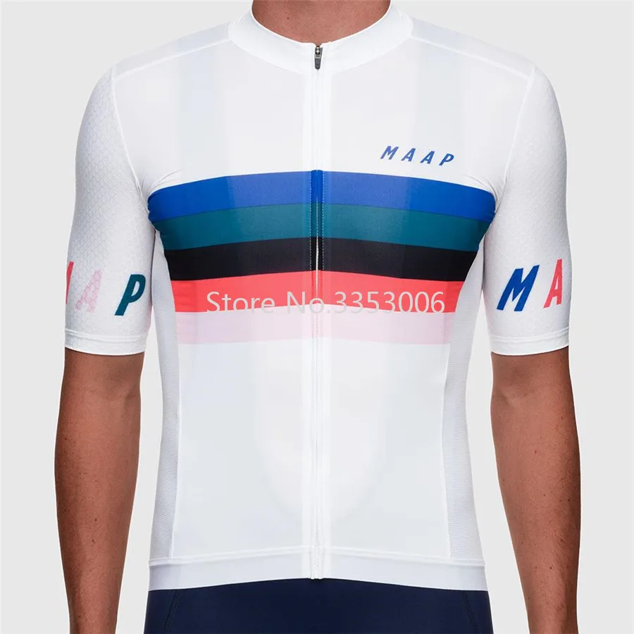 MAAP WORLDS PRO HEX JERSEY WHITE MEN