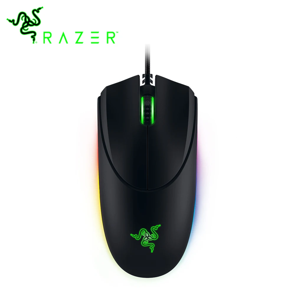 

Razer Diamondback 2016 Wired Gaming Mouse RGB Backlight Portable 5G Sensor 16000 DPI Ambidextrous eSport Gaming Mouse