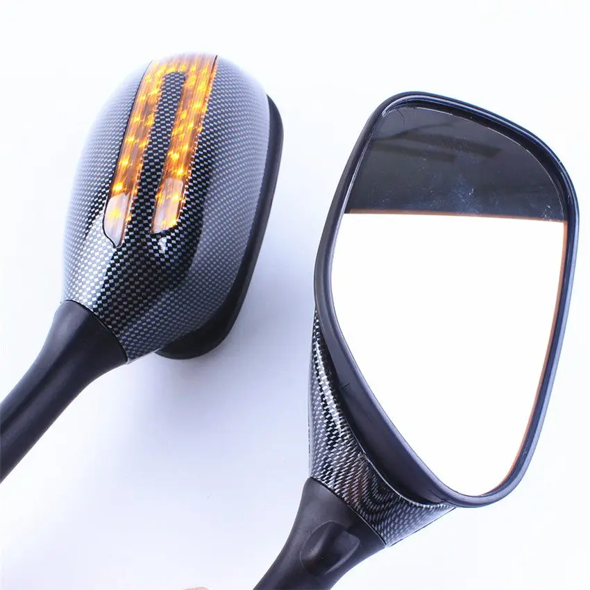 

LED Rear View Mirrors For Suzuki GSXR1000 2005-2015 K5 K7 K9 GSXR 600 750 2006-2015 K6 K8 K11