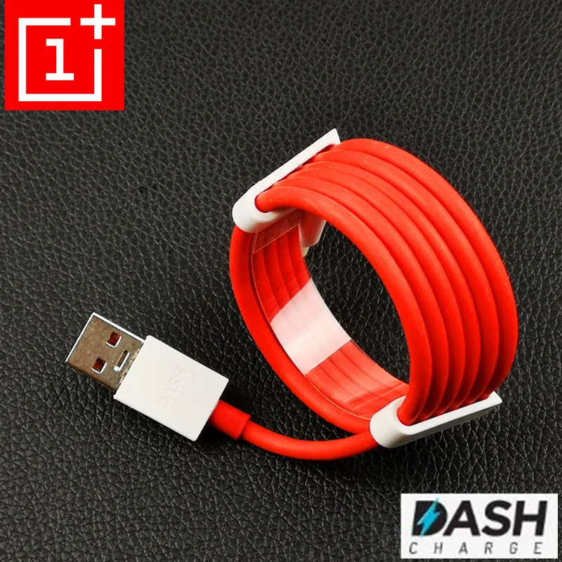 

Original 100cm red 4A Usb Type C Oneplus 6 Dash Charge Fast Charger cable For 5 5t 3t 3 one plus mobile phone