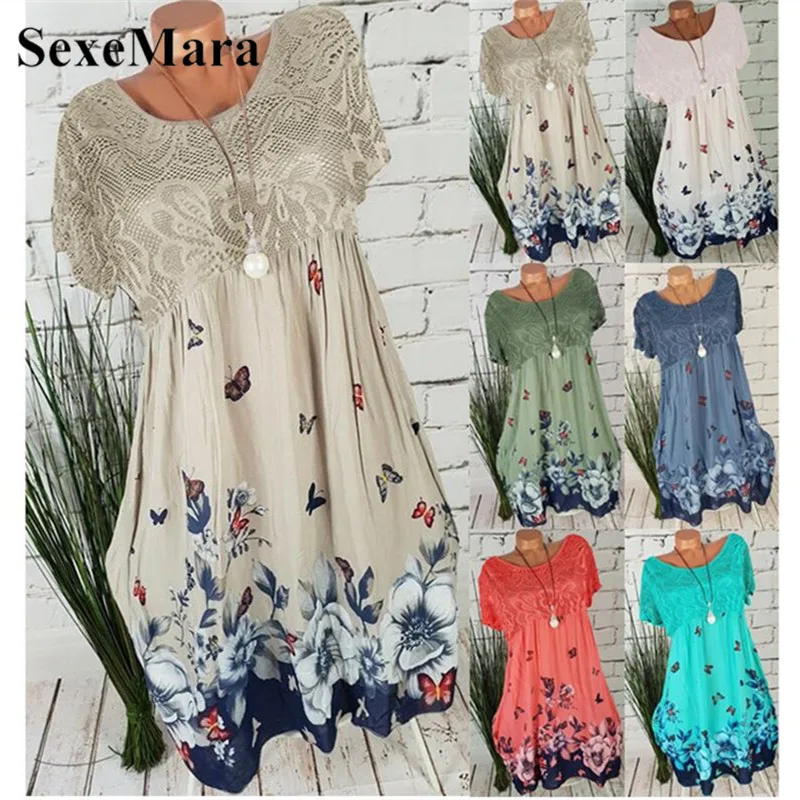 Top Buy 7IbfF Summer Large Size Women's Lace Dress 2019 Openwork Splice 5xL Evening Party Club Short Dress Beach Dresses Sexy Dresses Vestido Top Buy 7IbfF Summer Large Size Women's Lace Dress 2019 Openwork Splice 5xL Evening Party Club Short Dress Beach Dresses Sexy Dresses Vestido