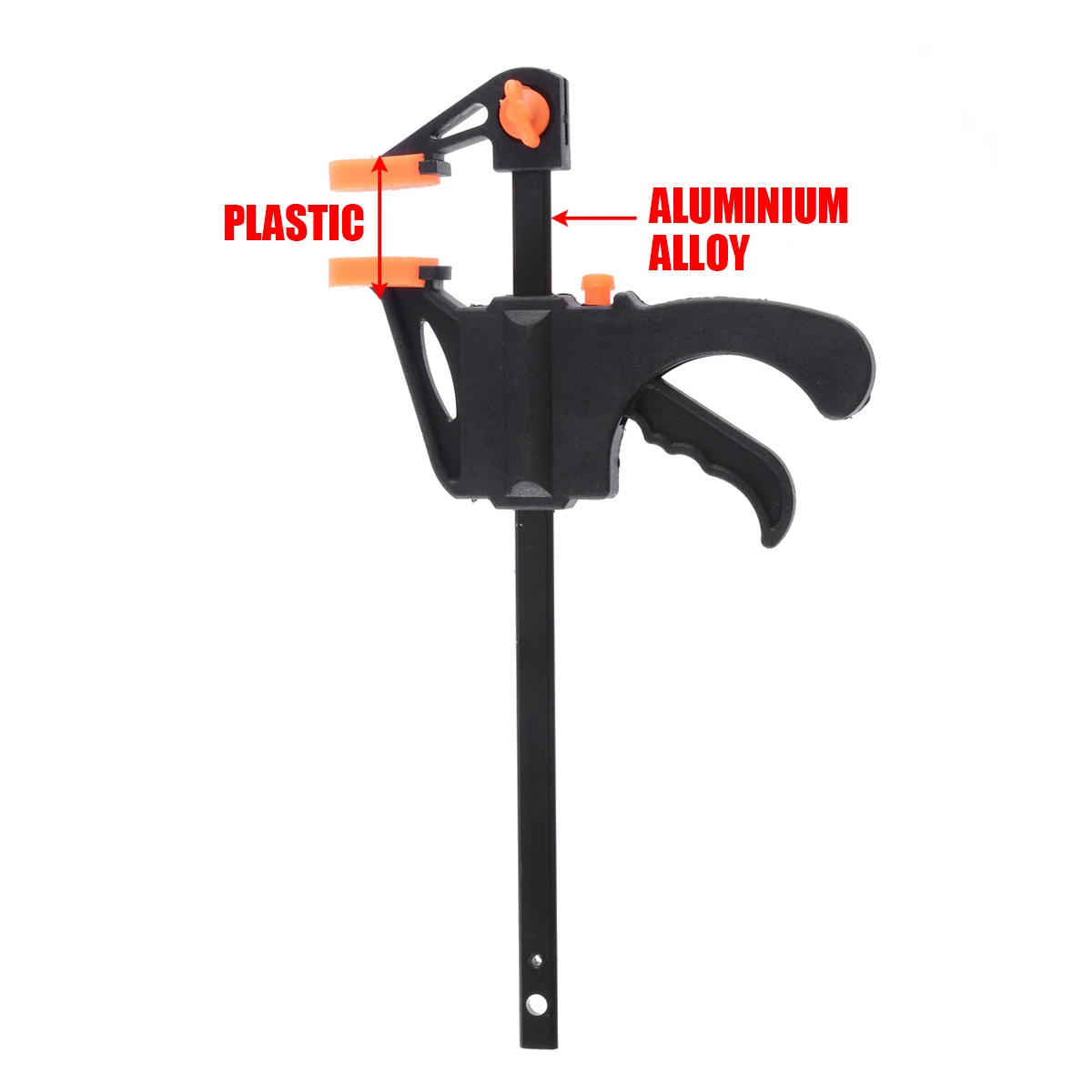 Fast Quick Woodworking Clip Wooden Board Tool Fast Woodworking Folder Spreader Squeeze Work Bar Clamp Furniture Projects