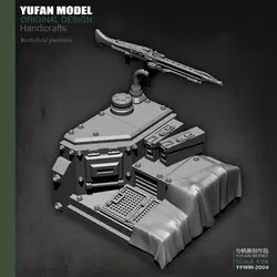 YuFan модель и парус Оригинал 1/35 бронежилет база с каучуковый солдат YFWW-2004 KNL хобби