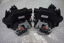 Transporte rápido par 4B1837015G 2 peças para Frente direita esquerda Trava de Bloqueio Da Porta Para Audi A6 4B C5 1998- 2005 4B1837016G melhor qualidade