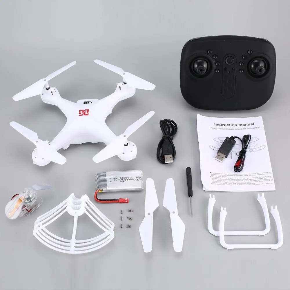 

XG183 Smart RC 2.4G RC Quadcopter Drone with Altitude Hold One Key Return Headless Mode LED Flash Word Programmable Props